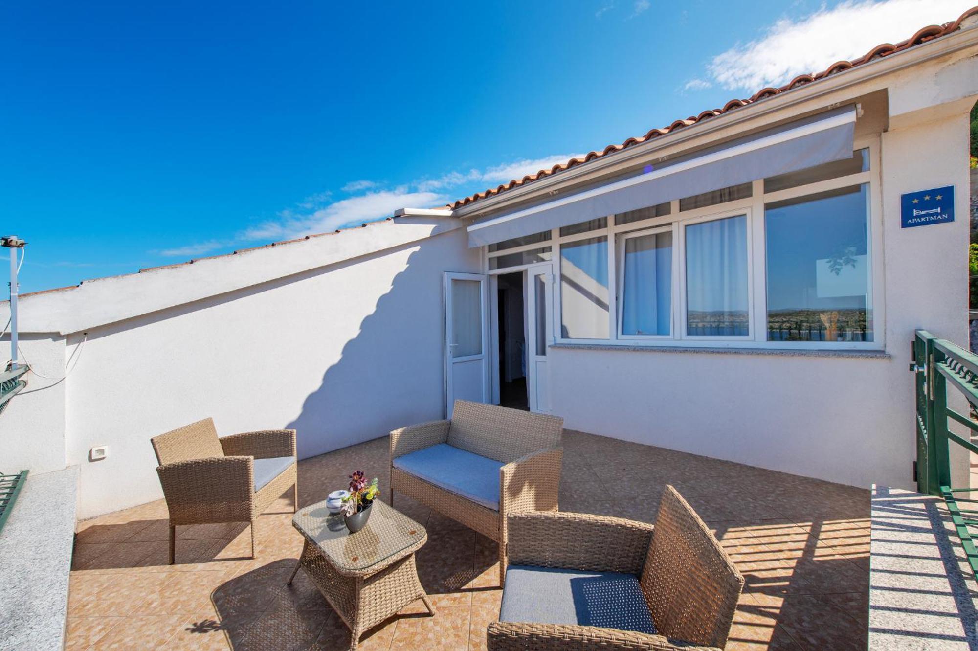 Abi Attic Apartment Šibenik Eksteriør billede